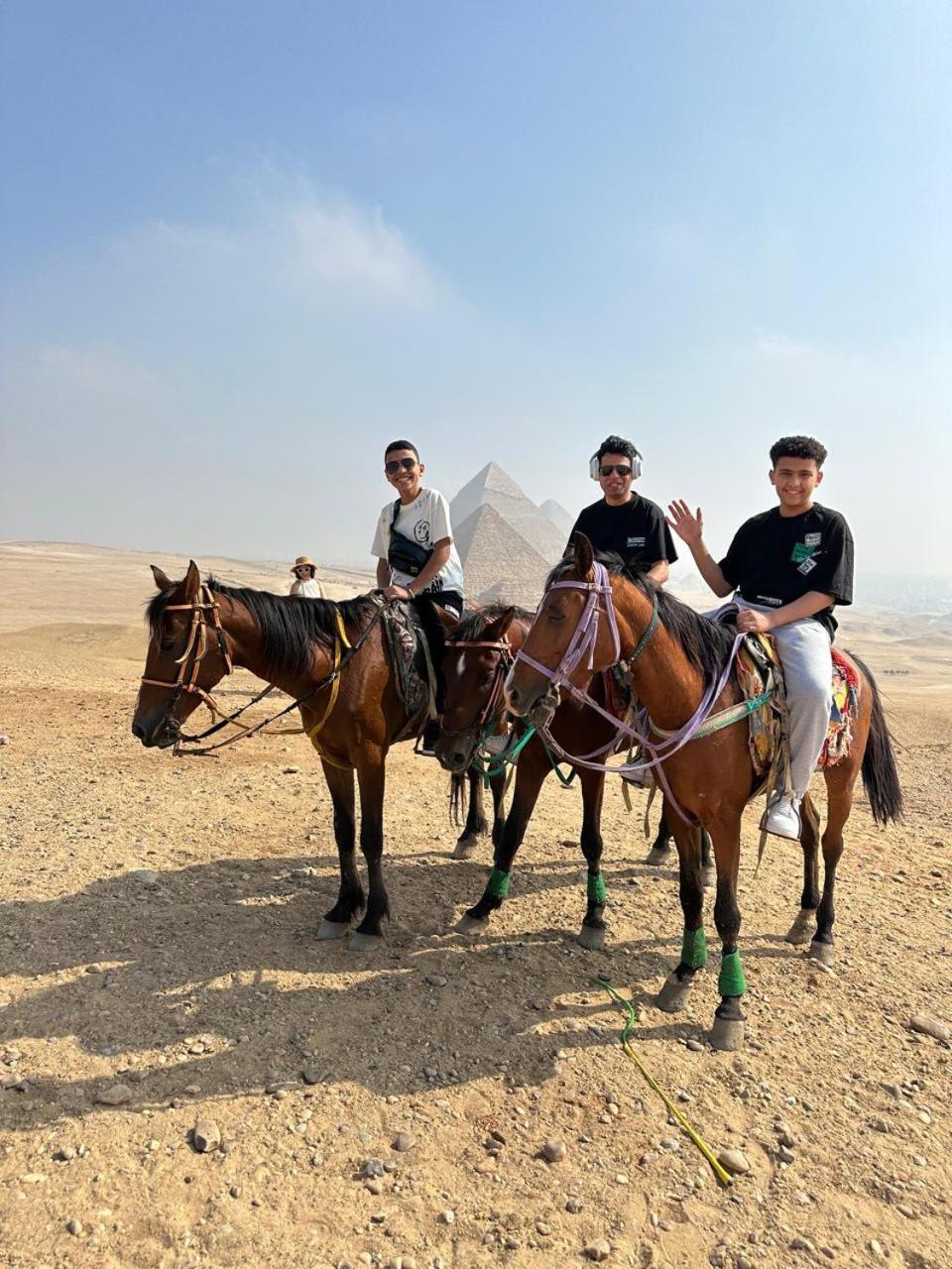 Merit Pyramids View Kairo Exterior foto
