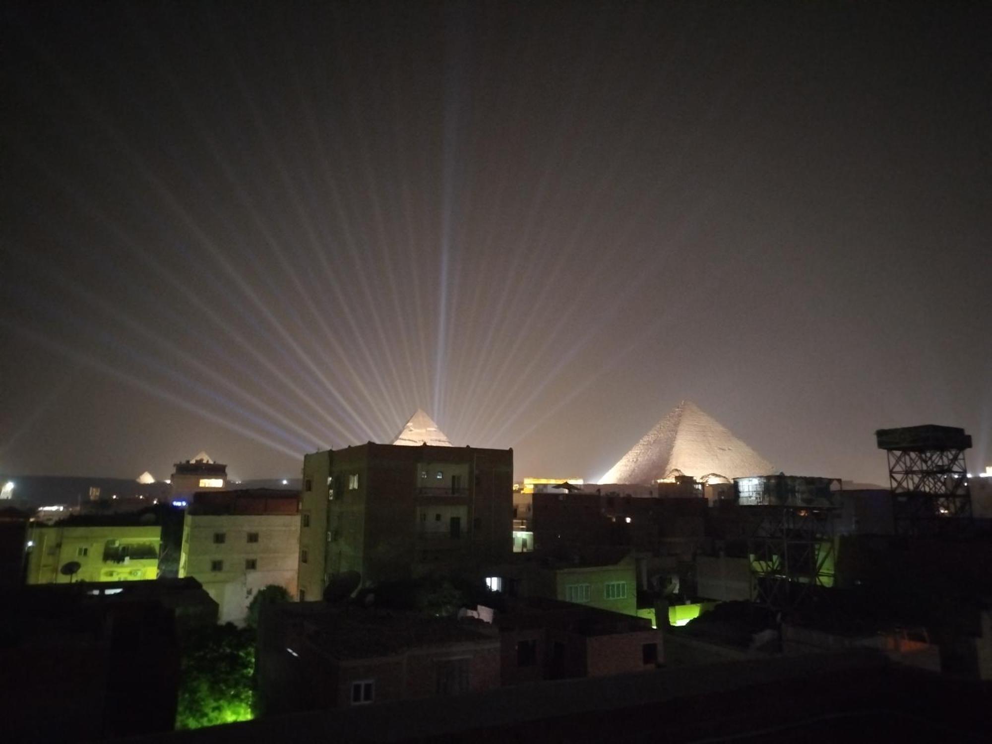 Merit Pyramids View Kairo Exterior foto