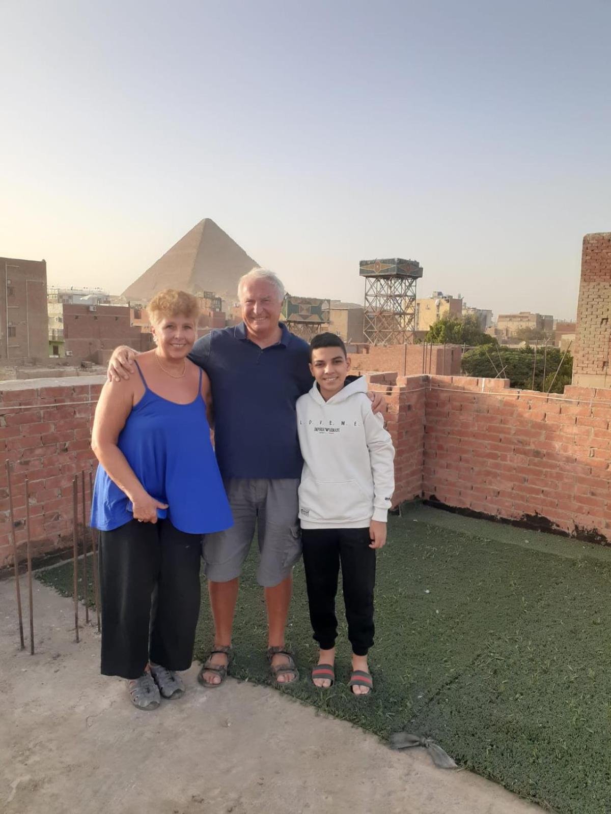 Merit Pyramids View Kairo Exterior foto