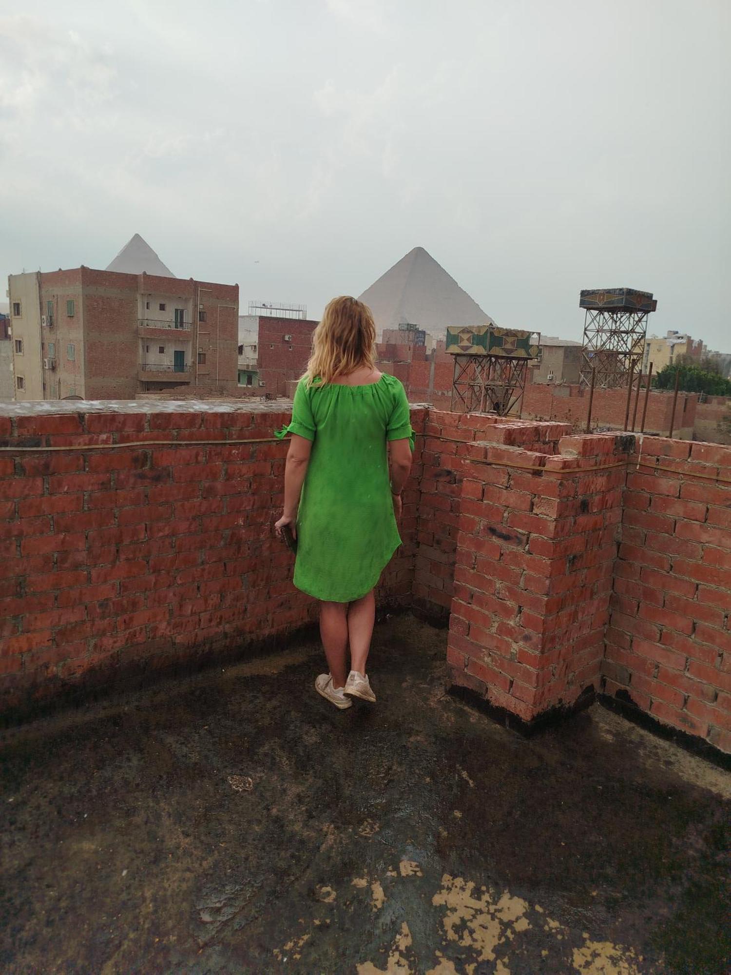 Merit Pyramids View Kairo Exterior foto