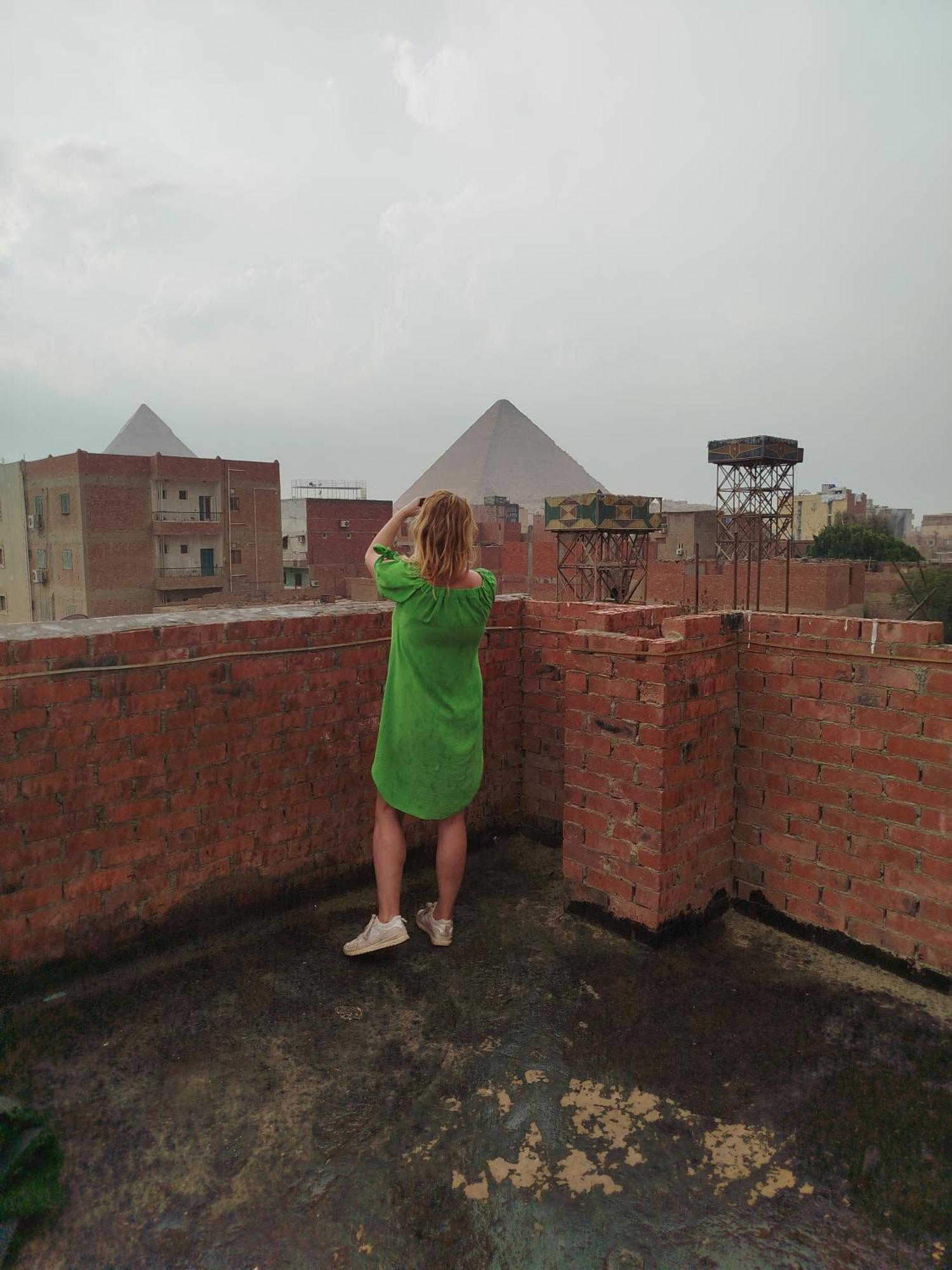 Merit Pyramids View Kairo Exterior foto