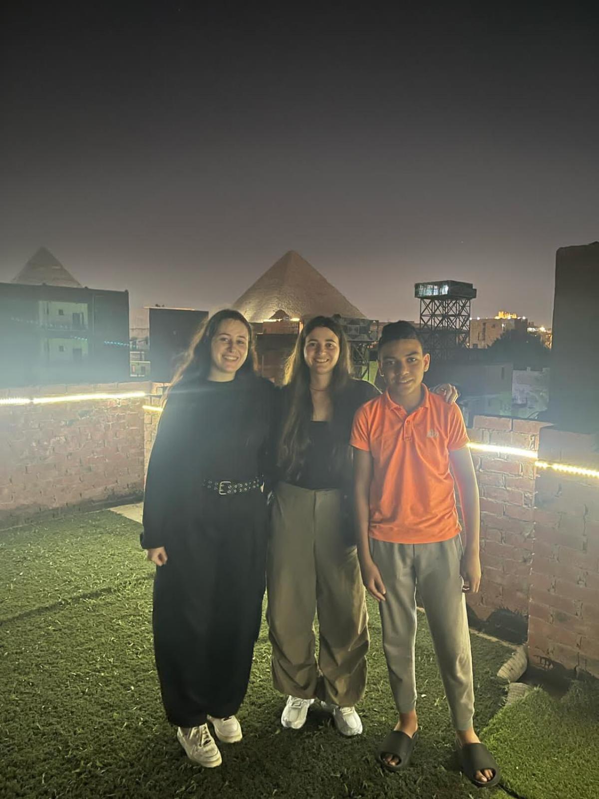 Merit Pyramids View Kairo Exterior foto